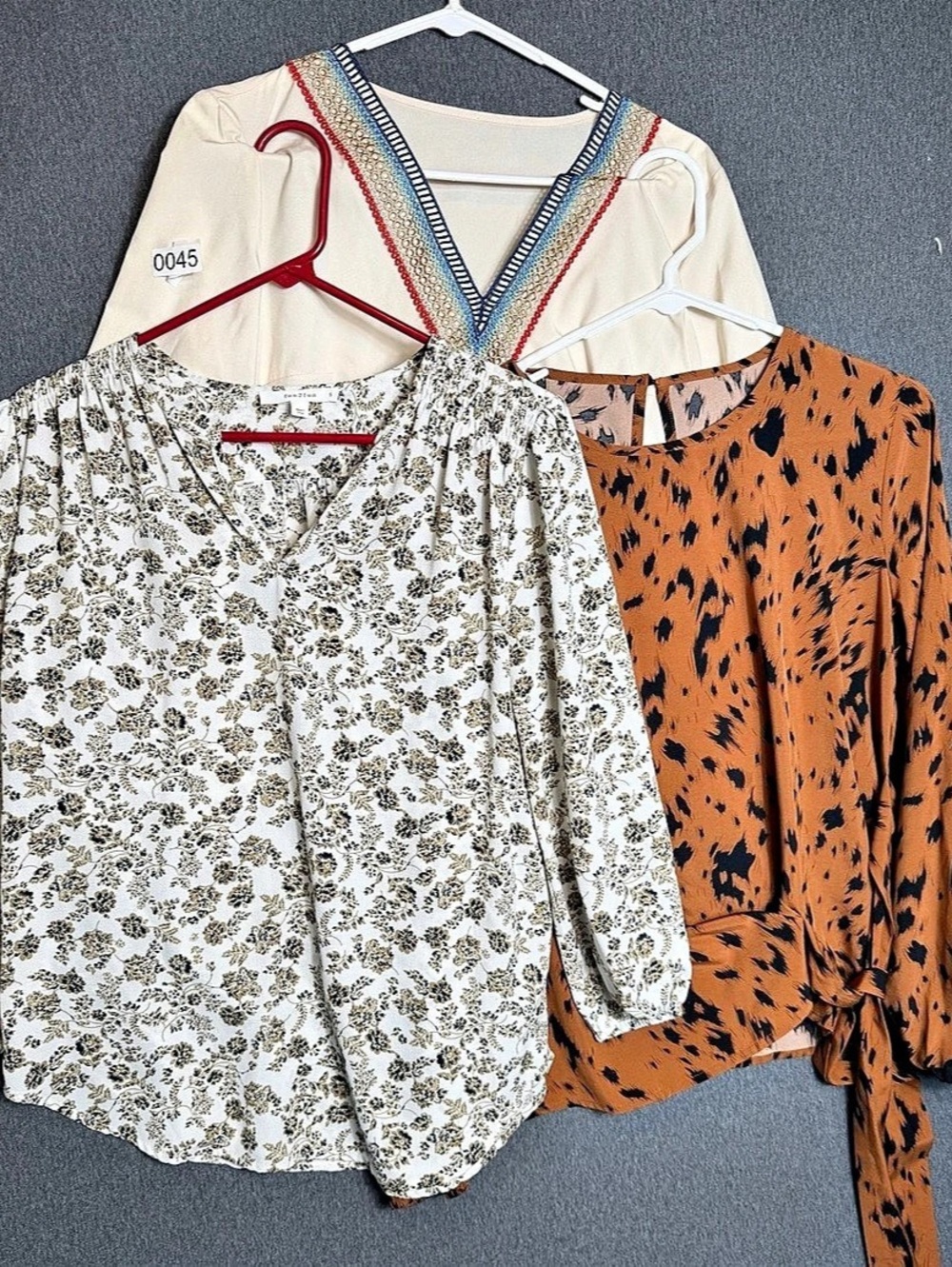 Lot of 3 Blouse Set Size Small